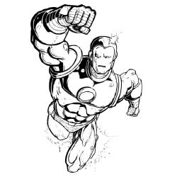 Coloriage de Iron Man