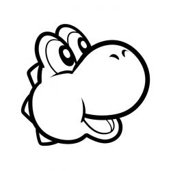 Coloriage de Yoshi rapide