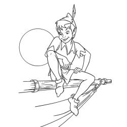 Coloriage de la fée clochette
