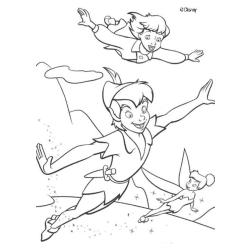 Coloriage Peter Pan gratuit
