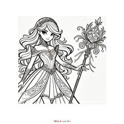 Coloriage LoliRock à télécharger