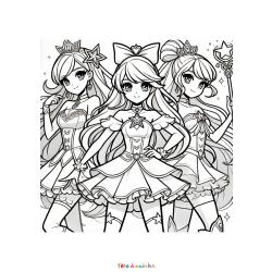 Coloriage de Talia de LoliRock