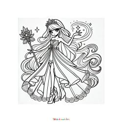 Coloriage de Talia de LoliRock
