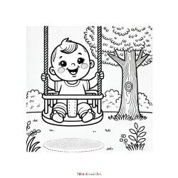 Coloriage d'un gobelet pour bébé