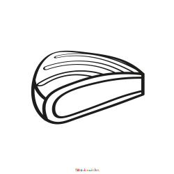 Coloriage de Couronne Simple à Imprimer