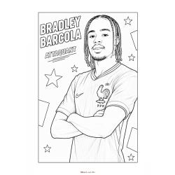 Un coloriage sur le foot a imprimer