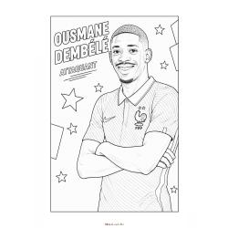 Un coloriage sur le foot a imprimer