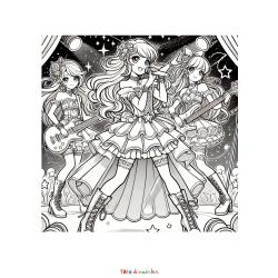 Coloriage LoliRock à télécharger