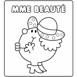 Coloriage Madame Catastrophe à imprimer