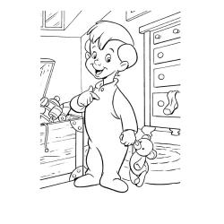 Coloriage Peter Pan gratuit