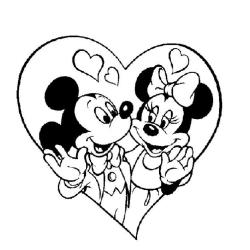 Coloriage de Minnie en danseuse