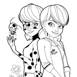 Coloriage Miraculous en ligne
