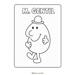 Coloriage de Monsieur Mal élevé à imprimer