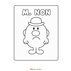 Coloriage de Mme Risette à imprimer