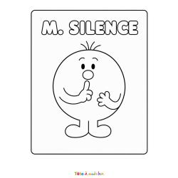 Coloriage de Monsieur Heureux à imprimer