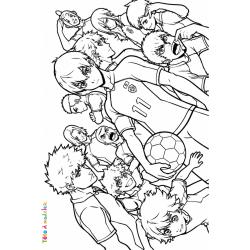 Coloriage Hyoma Chigiri à imprimer gratuitement
