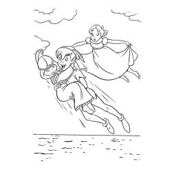 Coloriage Peter Pan gratuit