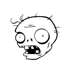 Coloriage d'une pierre tombale
