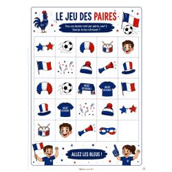 Le sudoku de l'équipe de France de foot  à imprimer