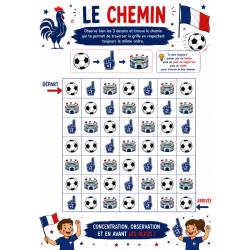 Le bingo des supporters de l'équipe de France à imprimer
