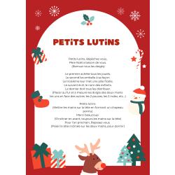Noel n'est pas au magasin : les paroles de la comptine
