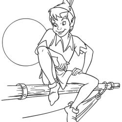 Coloriage Peter Pan à imprimer