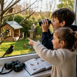 Oiseaux avec les enfants : les observer, les reconnaître et les aider