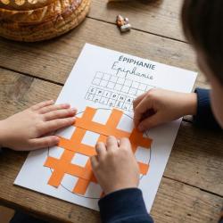 Une activité pour faire une galette en papier