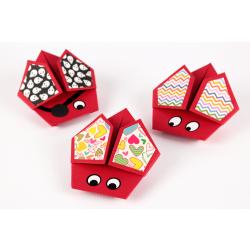 Apprenez à créer une coccinelle en origami avec ce pliage simple et rapide. Une activité manuelle idéale dès 6 ans, parfaite pour s’initier à l’origami et décorer.