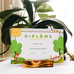 Diplôme du meilleur papy à imprimer
