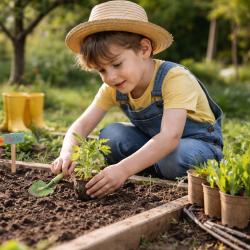 Guide : comment débuter un potager avec des enfants