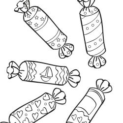 Retrouvez des dizaines de dessins de bonbons à imprimer gratuitement pour occuper tous les petits gourmands
