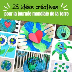Retrouvez 25 super idées d'activités à proposer aux enfants pour la journée mondiale de la Terre