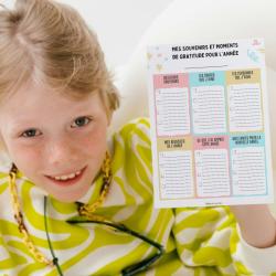 Activité de Nouvel An pour les enfants : La liste de gratitude pour l'année passée