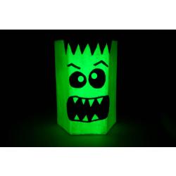 Tuto pour réaliser un pot à crayons monstrueux pour la décoration d'Halloween
