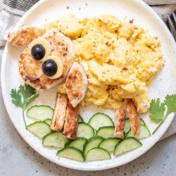 La recette des oeufs brouilles mouton