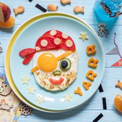 Recette facile de l'oeuf au plat pirate