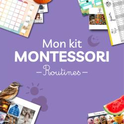 Notre coup de coeur : Kit Routine Montessori à imprimer
