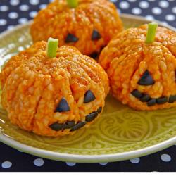 Recette boule de riz citrouille