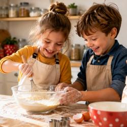 Découvrez nos nouvelles recettes à faire avec les enfants : goûters, desserts, recettes de saison et idées faciles pour cuisiner ensemble.