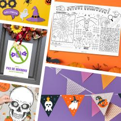 Halloween à la maison : le kit complet à imprimer pour tout organiser facilement