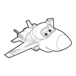 Un dessin à imprimer à télécharger gratuitement de Jérôme de Super Wings