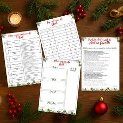 Mon organisation de Noël : le tableau qui va sauver votre mois de décembre !
