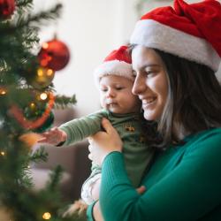 10 activités de Noël à faire avec les bébés de moins de 1 an