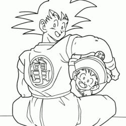 Coloriage Dragon Ball Z