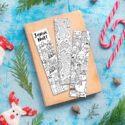 Créez vos propres marque-pages de Noël : une activité ludique à imprimer !