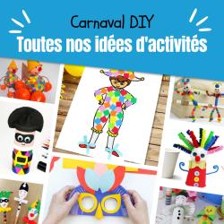 Que vous organisiez un anniversaire sur le thème du Carnaval ou que vous prépariez mardi gras, vous aurez besoin d’idées pour trouver une bonne activité de Carnaval à proposer aux enfants comme fabriq
