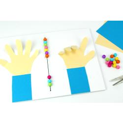 Découvrez une méthode simple d'inspiration Montessori qui va permettre à vos enfants d'apprendre à compter sur ses doigts ! Cette activité facile permettra aux enfants d'apprendre à compte