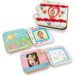 Album photo en bois