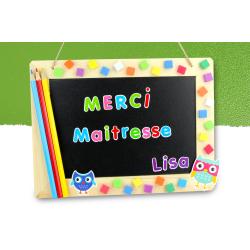 Ardoise "Merci maitresse" #2